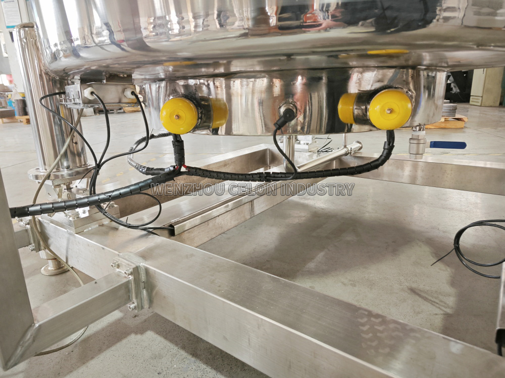 mixing tank heating way